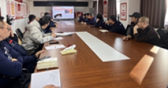 【市城市燃熱集團富泰熱力】巴彥分公司黨支部開展組織生活會會前集中學習